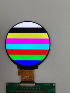 2,8 zoll tft lcd display runder bildschirm 480*480 treiber IC ST7701S mit SPI RGB schnittstelle - Product Image 4