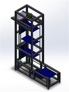 Continuous Vertical Conveyor Automated Multi Layer Lifting System for Industrial Logistics - Product Image 3