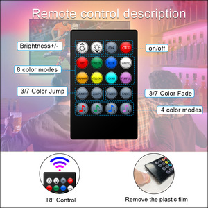 5050 Rgb TVバックカラフルな家庭用LEDストリップキットアプリ制御LEDストリップスマートLEDストリップライトテレビ用 - Product Image 3