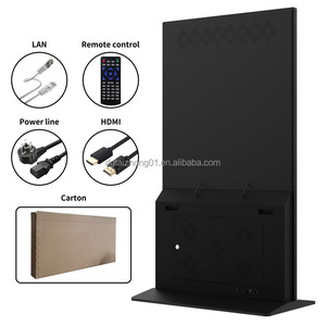 Ультратонкий экран 4 К Android lcd Totem 85 "75" интерактивный киоск видео рекламный щит с Wi-Fi/USB входом для полки объявлений - Product Image 6