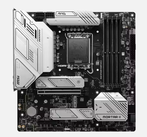 MSIコンピュータマザーボードB760M MORTAR II 4x DDR5 LGA 1700サポート第12プロセッサゲームプロセッサ - Product Image 2