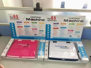 65 funzioni bambini macchina per l'apprendimento dell'inglese intelligente computer portatile educativo per bambini con grande schermo macchina per l'apprendimento per bambini