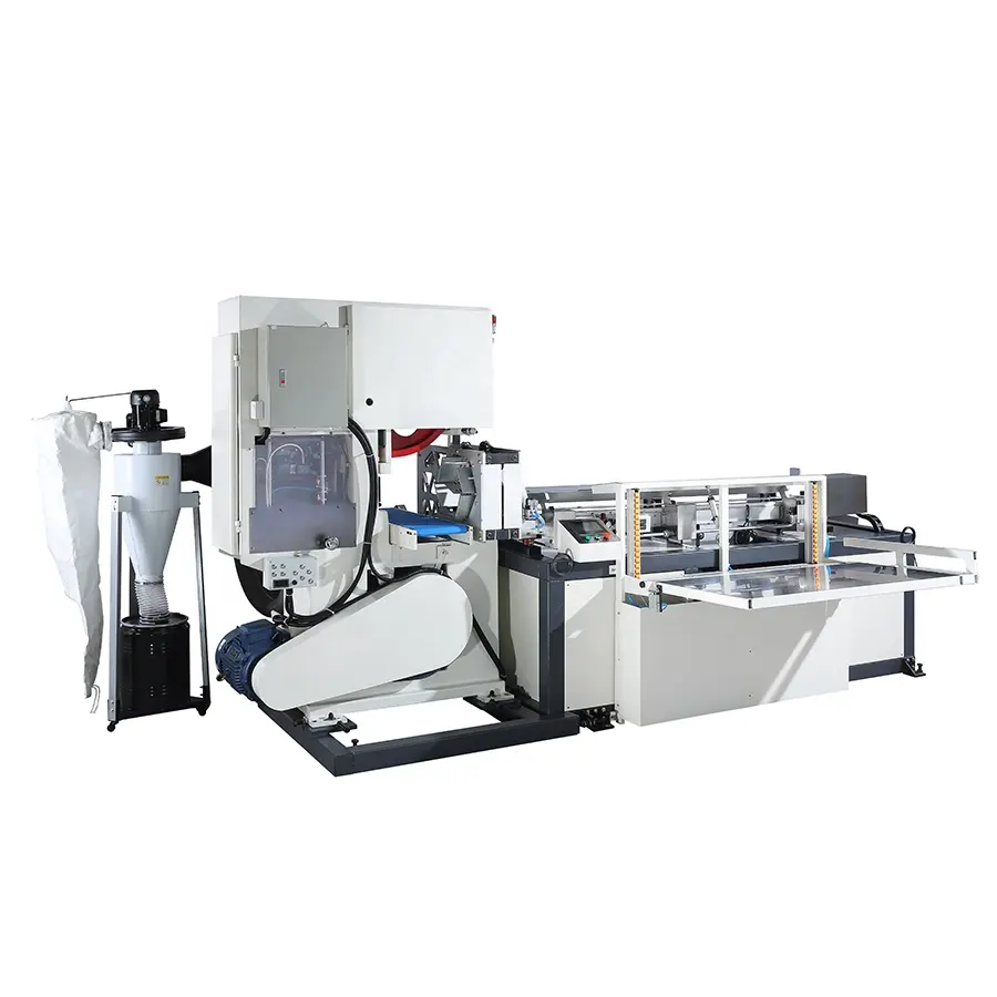 Quanzhou xinda machinery produce restaurant industries paper towel band saw cutting machine