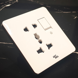 ARTDNA <strong>Multi</strong> <strong>Function</strong> Universal 16A 5 Pin 250V Uk <strong>Switch</strong> and Wall <strong>Socket</strong> Outlet - Product Image 3