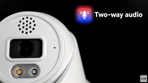 R & B feneri 8MP AI VCA tam renkli IP PoE kamera IP67 güçlü su geçirmez iki yönlü ses güvenlik kamerası - Product Image 3
