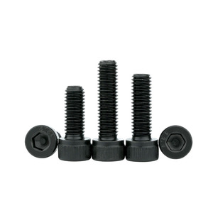 M3 M4 M5 M6 M8カーボングレード12.9スチールDIN912六角形六角ソケットヘッドキャップアレンボルトねじ - Product Image 3