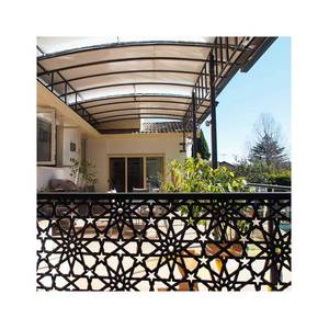 Tùy Chỉnh Sơn Bột Nhôm Thiết Kế Cổng Vườn Nhôm Hàng Rào Và Cổng Ngoài Trời Mới Nhất Chính Cổng - Product Image 6