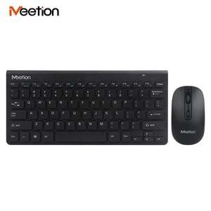 Meetion Mini4000超薄2.4G驱动智能Usb迷你小型无线键盘和电脑鼠标组合 - Product Image 2