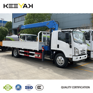 Xe tải chở hàng EURO 3 Euro 6 ISUZU có cần cẩu để bán ISUZU npr xe tải gắn cẩu 5 tấn 7 tấn DIESEL 4*2 ISUZU - Product Image 3