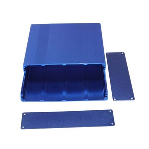 Chia kim loại hộp nối điện tùy chỉnh 6063 Hợp kim nhôm đùn xe di động TV nhận hộp điện tử bao vây - Product Image 4
