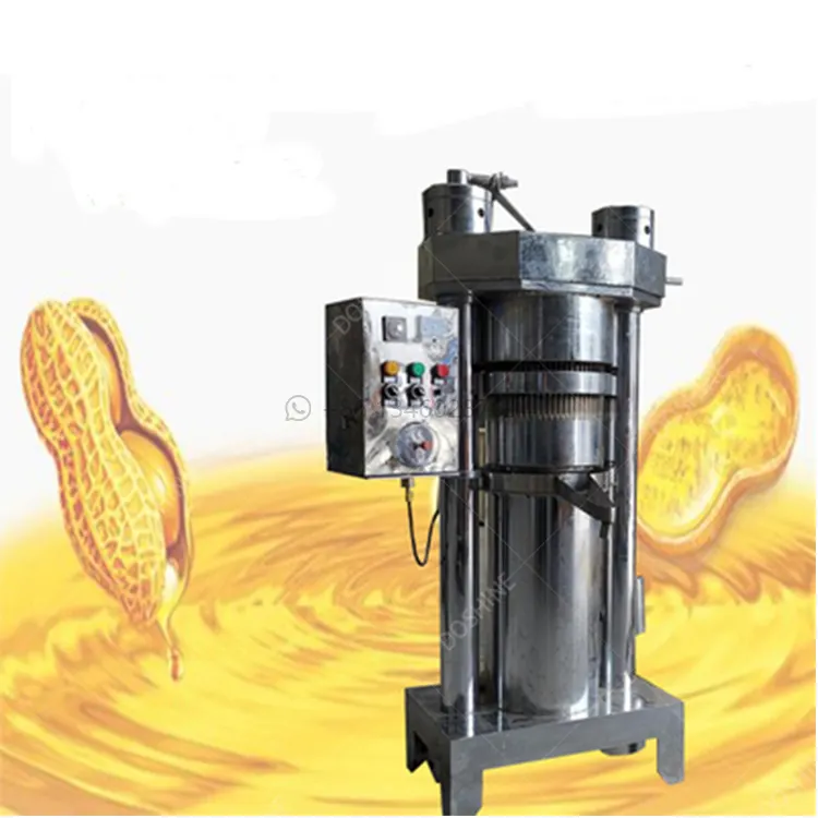 Small cocoa butter sesame oil extractor hydraulic walnut oil press machine
