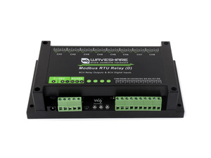 Industrial <strong>Modbus</strong> RTU 8-ch Relay Module (D) With Digital <strong>Input</strong> and RS485 Interface, Multi Isolation Protection Circuits, 7~36V