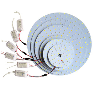 <strong>LED</strong> SMD <strong>PCB</strong> Board Aluminum Board AC 220V Dimmable Aluminium <strong>Led</strong> Panel Board for <strong>LED</strong> SMD 2835 Round <strong>Led</strong> <strong>PCB</strong> - Product Image 1