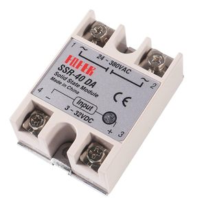 Aismartlink-Módulo de relé de estado sólido monofásico, entrada de 3-32V CC, salida de 24-380V CA para controlador de temperatura - Product Image 1
