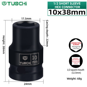 10 mm soket toplu 1/2 sürücü Hex 12 nokta derin lokma seti - Product Image 5