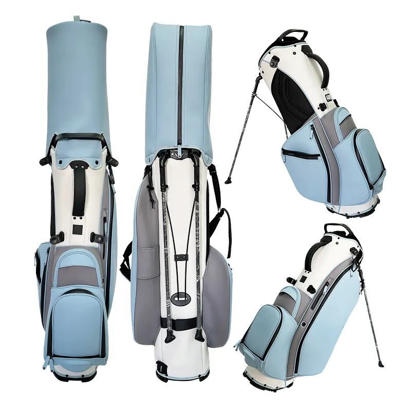 Flora Manufacturer Hot Selling Travel Golf Stand Bag Golf Practice Bag Foldable Portable Golf Club Bag