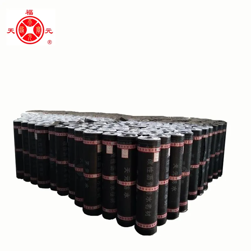 basement wall polyester mat road construction app bitumen based asphalt waterproof membrane