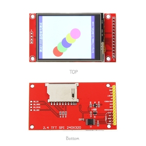 2,4-Zoll-SPI-TFT-LCD-Modul mit einer Auflösung von 320x240, kompatibel mit Arduino und STM32