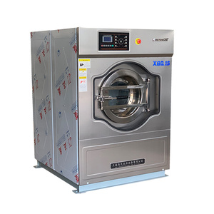 15kg thép không gỉ hoàn toàn tự động máy giặt vắt công nghiệp thương mại máy giặt với nước lạnh làm sạch - Product Image 1