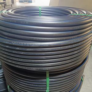 PE100耐用HDPE输水管道压力管道中国制造尺寸范围 - Product Image 1