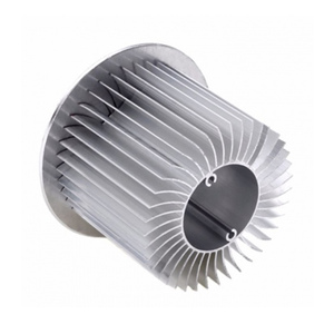 OEM Custom Aluminum <strong>Heatsink</strong> for LED Street Lamp Module Heat Sink High Efficiency CNC Machining Radiators - Product Image 2