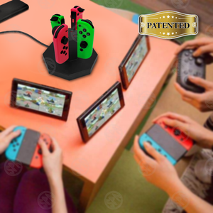Прямая продажа с завода игровой контроллер Nintendo switch USB зарядная станция Док-станция для игрового контроллера Nintendo Switch joy-con - Product Image 2