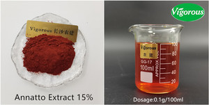 Naturale sfuso colorante alimentare estratto di Annatto in polvere pigmento <span class=keywords><strong>Norbixin</strong></span> - Product Image 2