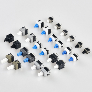 2 3 4 5 6 Pin Dip Pcb Mini anahtarı Smd Smt 5.8X5.8 7X7 8X8 8.5X8.5 MM kapalı basma düğmesi 5.8*5.8 7*7 8*8 8.5*8.5 kendinden kilitli anahtarı - Product Image 6