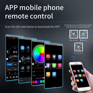 Yeni ürün 1 Din araba BT Mp3 oynatıcı araba Iso arayüzü Eq ses efekti hızlı şarj renkli düğme araba oyuncu - Product Image 3