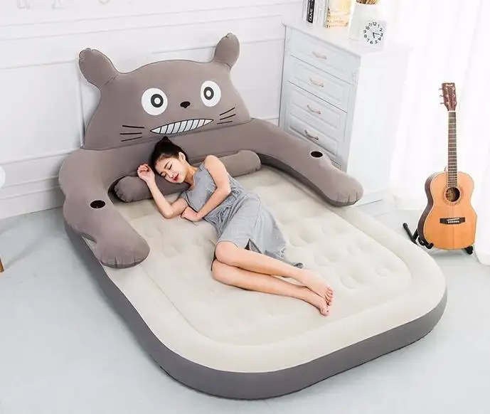 เตียงโซฟาพองอากาศเตียงร้อนขายพีวีซีเตียง Inflatables