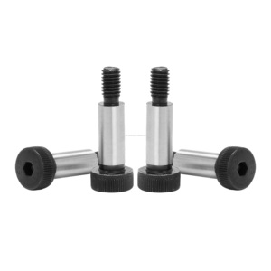 25mm CNC đặc biệt Hex ổ cắm đầu vít với kết thúc không gỉ cường độ cao carbon đen vai vít bu lông - Product Image 2