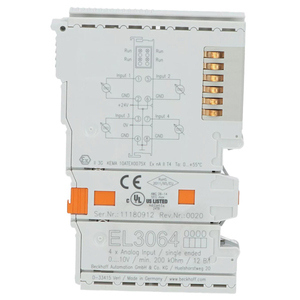 EL3064 Analogausgang-SPS-Modul 8-Kanal-Spannungsstromausgangsmodul - Product Image 4