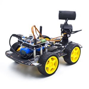 4WD Robot Car con WiFi Smart Car Robot programmabile Wireless Remote Control Monitoring TUTORIAL compatibile con Arduino IDE