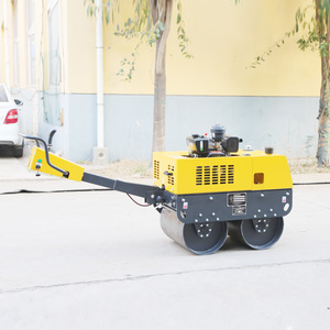 Ce được phê duyệt xây dựng đường bộ máy móc xách tay rung Con lăn nhỏ nhỏ compactor rung đường lăn máy để bán - Product Image 4