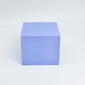 Scatola rigida rettangolare in cartone rigido personalizzabile coperchio trasparente in lamina d'oro goffratura laminazione opaca per confezioni regalo - Product Image 3