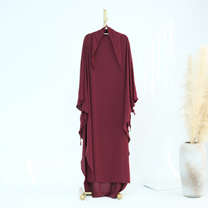 2024 kış Nida büyük salıncak türban düz renk yetişkinler için anti-statik başörtüsü ramazan orta doğu için kabartmalı Polyester tasarım - Product Image 6