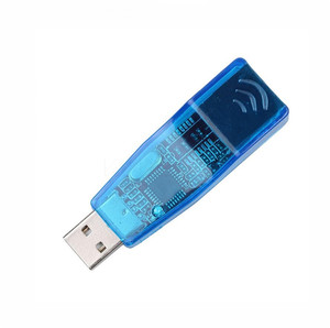 USB <strong>2</strong>.0 to LAN RJ45 Ethernet <strong>Network</strong> Card Adapter for PC 10/100Mbps Transparent Blue Ethernet <strong>Network</strong> LAN Card Converter - Product Image 4