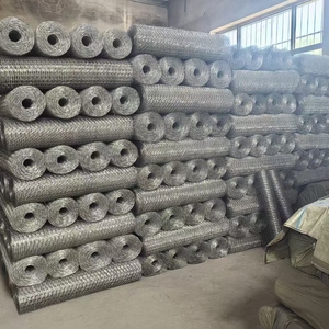 Fabrik verkauf Edelstahl Sechskant-Drahtgitter Netz Double Twisted Hexagonal Mesh Stoff Hühnerstall Mesh Roll - Product Image 5
