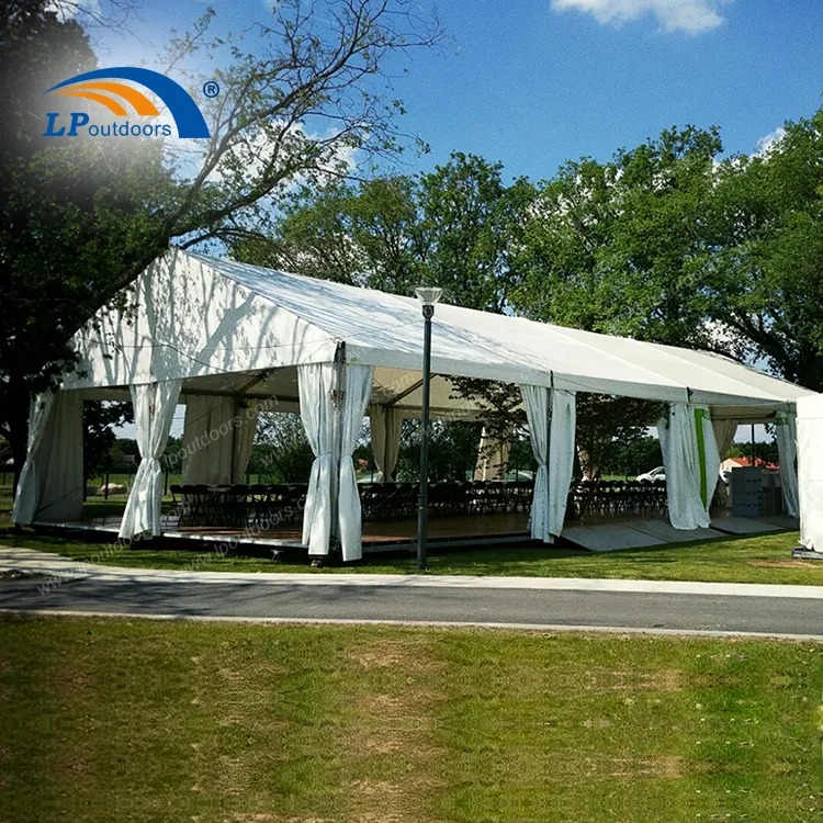 Tenda pameran dagang mewah 6x12m, tenda kecil luar ruangan Hotel Restoran Mewah