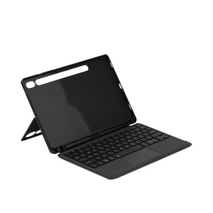 三星分体磁性支架键盘保护壳三星Tab S9 Fe S8 A8 A9带无线键盘外壳 - Product Image 1