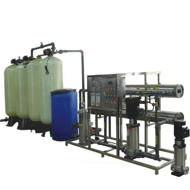 Low Maintenance Costs 500LPH 3000GPD Softening and Filtration System