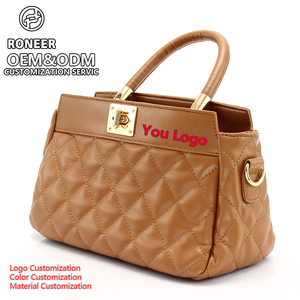 <span class=keywords><strong>2025</strong></span> New Màu Sắc Tương Đối Với Phụ Nữ Công Suất Lớn Hai Mảnh Với Ví Đơn Giản Kết Cấu PU Da Túi Xách - Product Image 1