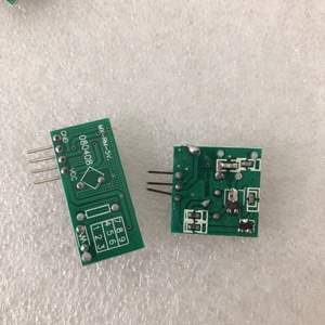 Kit de módulo receptor y transmisor inalámbrico RF de 433/ 315Mhz para Arduino
