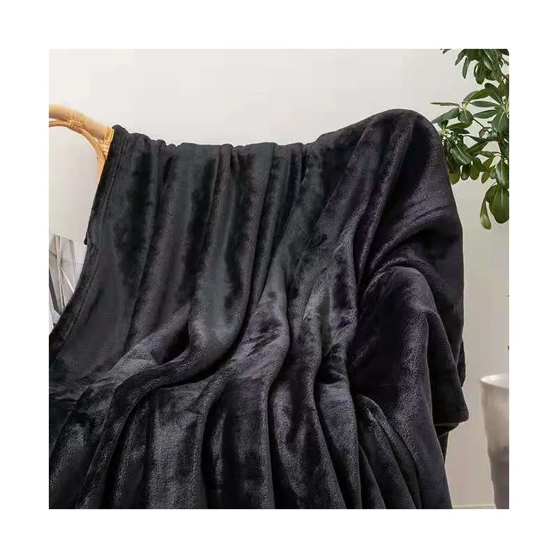 Invierno ligero poliéster sublimación decoración del hogar felpa franela polar lanza diseños de marca manta de franela