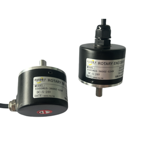 Drehgeber mit großem Drehmoment 3600 ppr Durchmesser 50mm Welle 8mm Inkremental-Drehgeber Spannungs ausgang 5-24V ABZ-Signale - Product Image 2