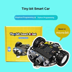 Tiny:bit Smart Robot Car BBC Micro:bit Graphical Programming STEAM Robotics Car KitはMicro:bit V2/V1.5ボードと互換性があります - Product Image 5