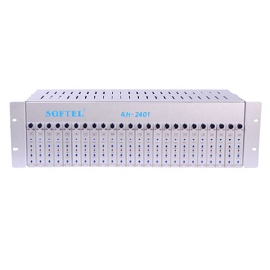 Softel 24 en 1 CATV Moduladores analógicos 24 * HD Entradas Mini modulador Canal fijo 16/24 HD/AV Opciones Head-End Modulador - Product Image 1
