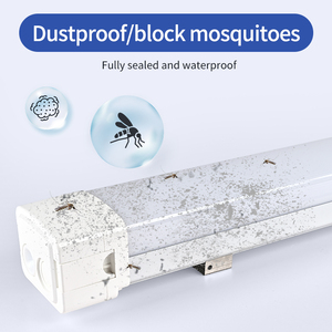 Yüksek lümen LED tri-geçirmez ışık 120cm 150cm 160cm IP65 IP65 işık 36W 45W 60W DALI 1-10V DIP CCT Linkable LED Triproof işık - Product Image 4