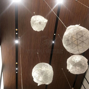 吊顶装饰金属天花板设计铝方管天花板 - Product Image 1
