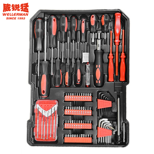 热销399pcs盒外壳，带9pcs组合扳手套筒扳手套装机械工具套装套件 - Product Image 2
